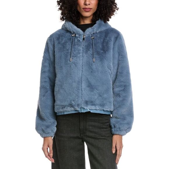 La Fiorentina Jackets & Blazers - La Fiorentina Womens Cropped Jacket, Blue